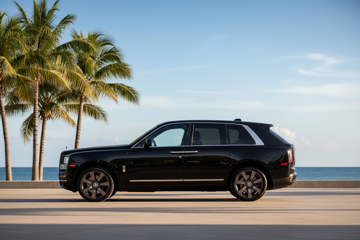 Rolls-Royce Cullinan (Black with Red)