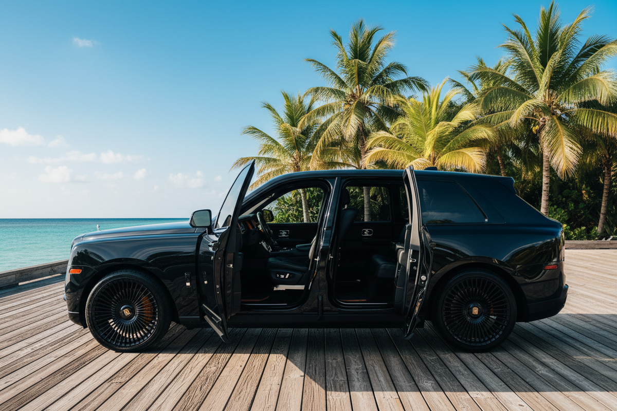 Rolls-Royce Cullinan (Black with Orange)